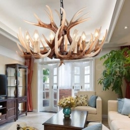 Candelabru cu 6 lumini, rustic, artistic, retro, vintage