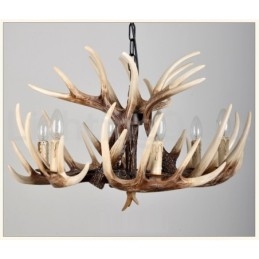 Candelabru cu 6 lumini, rustic, artistic, retro, vintage