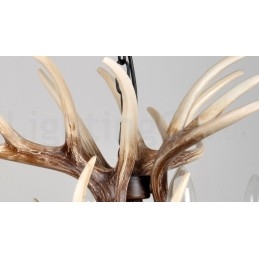 Candelabru cu 6 lumini, rustic, artistic, retro, vintage