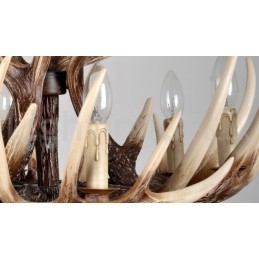 Candelabru cu 6 lumini, rustic, artistic, retro, vintage