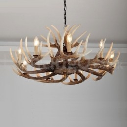9 Lumini Rustic Artistic Retro Antler Vintage Candelabru