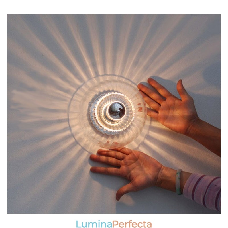 Aplice de perete cu bec fără umbră Plafoniera modernă și contemporană