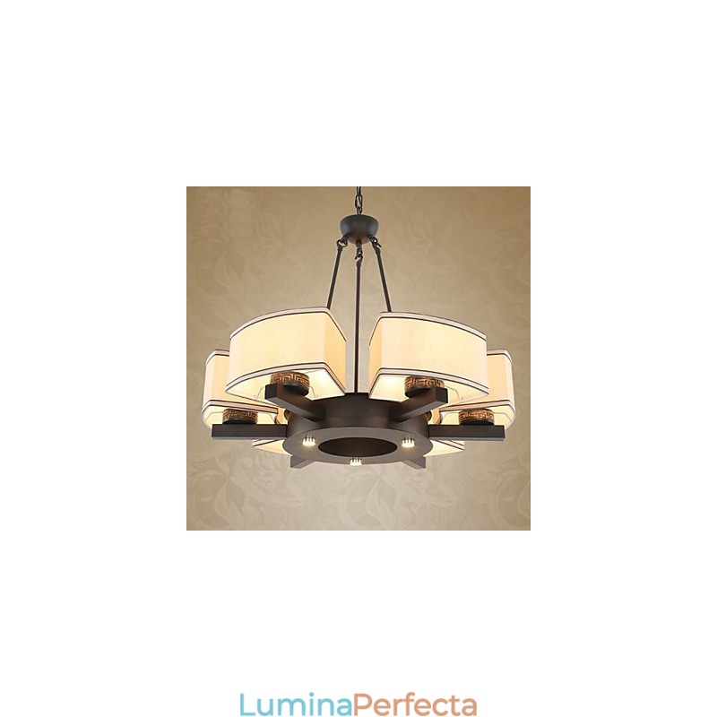 Candelabru în stil chinezesc Lămpi de aer cu imitație de cupru din fier