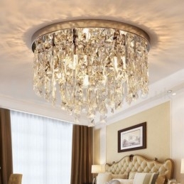 Plafoniere moderne cu montaj încastrat Lumini de cristal