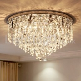 Plafoniere moderne cu montaj încastrat Lumini de cristal