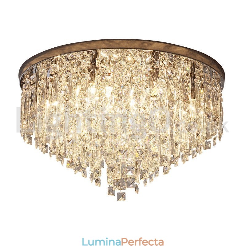 Plafoniere moderne cu montaj încastrat Lumini de cristal