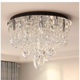 Lampă modernă de lux cu montare încastrabilă din cristal