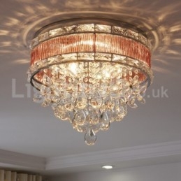 Anul acesta Plafoniere cu montare încastră din cristal la modă modernă