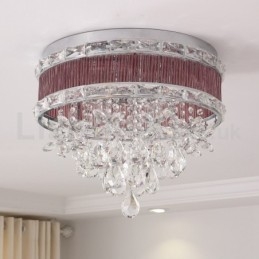 Anul acesta Plafoniere cu montare încastră din cristal la modă modernă