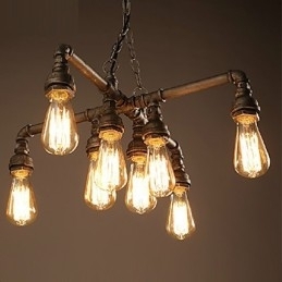 Candelabru Modern Contemporan Tradițional Clasic Rustic Lodge Metal
