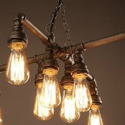 Candelabru Modern Contemporan Tradițional Clasic Rustic Lodge Metal