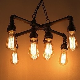 Candelabru Modern Contemporan Tradițional Clasic Rustic Lodge Metal