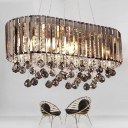 Candelabru dreptunghiular de cristal la preț accesibil