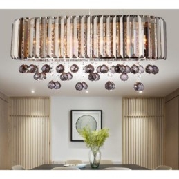 Candelabru dreptunghiular de cristal la preț accesibil