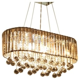 Candelabru dreptunghiular de cristal la preț accesibil