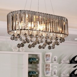 Candelabru dreptunghiular de cristal la preț accesibil