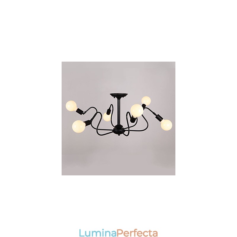 Loft American Vintage Plafoniera Lumini de moda Lumini Plafoniera din fier