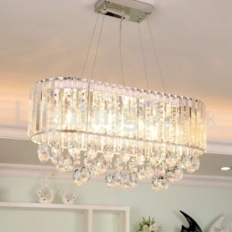 Candelabru dreptunghiular de cristal la preț accesibil