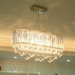 Candelabru dreptunghiular de cristal la preț accesibil