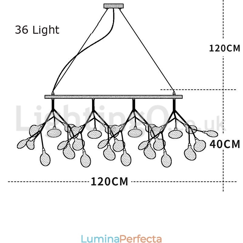 Candelabru Post modern Fireflies
