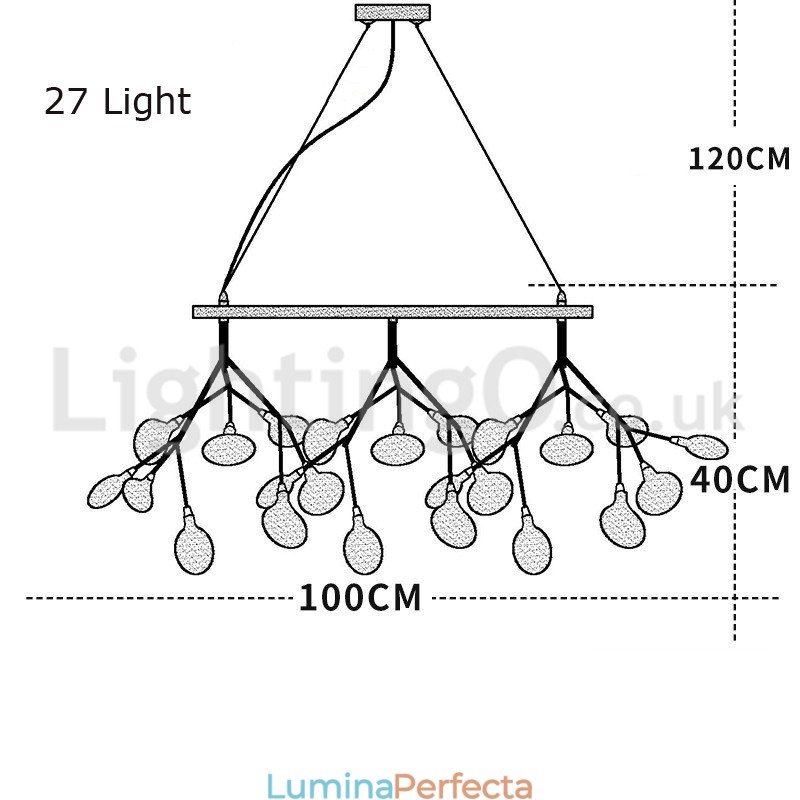 Candelabru Post modern Fireflies