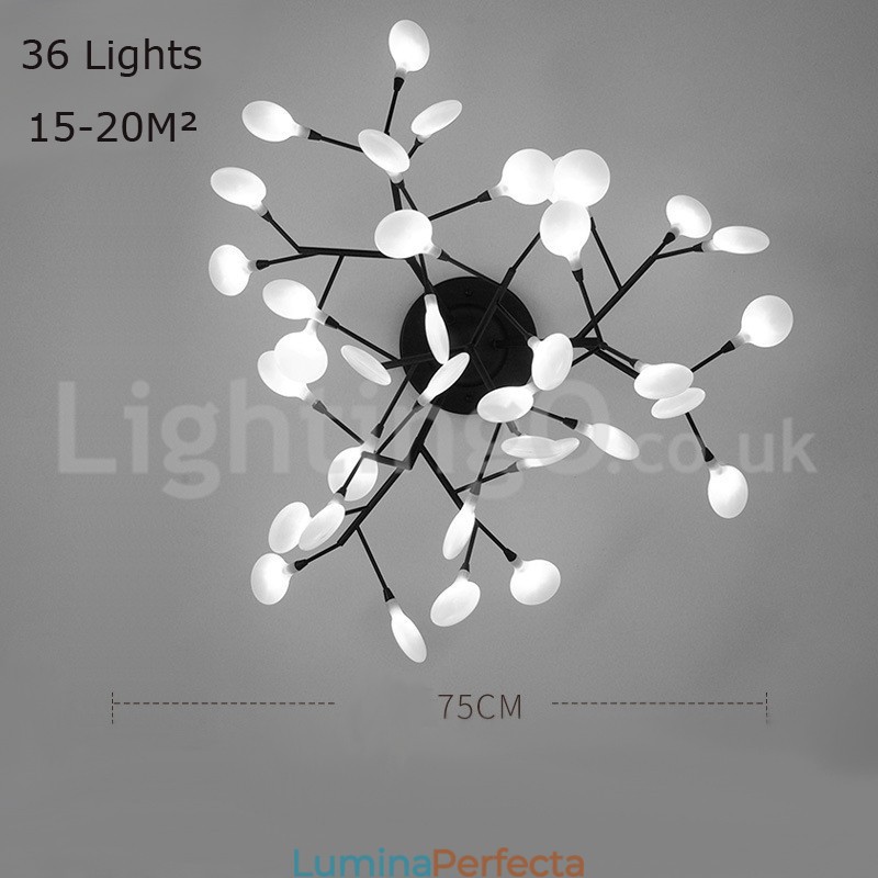 Plafoniera Firefly montată încastrat