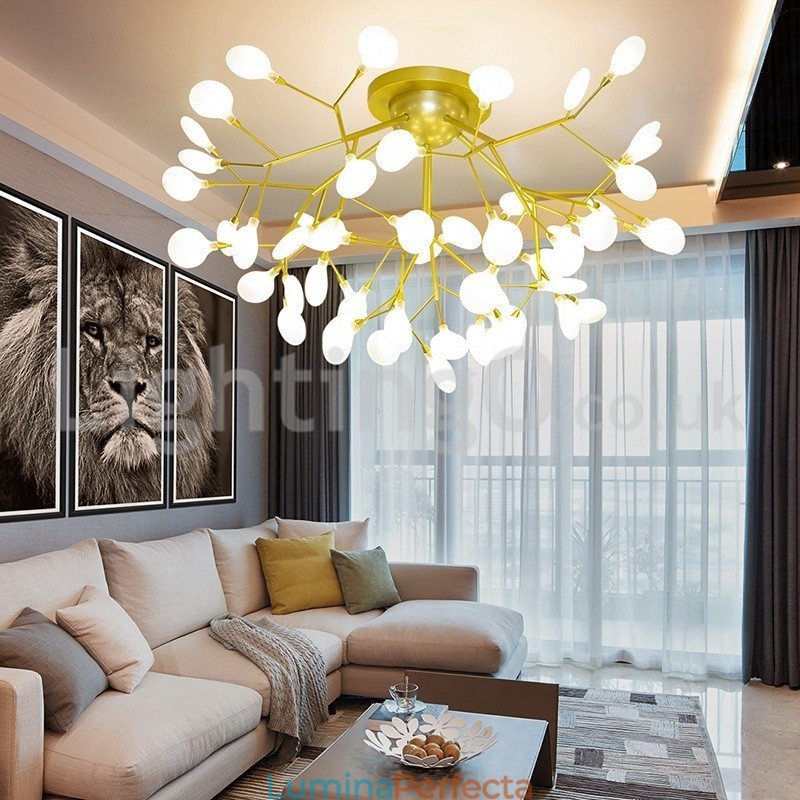 Plafoniera Firefly montată încastrat