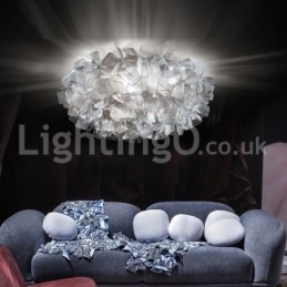 Sursă de lumină modernă Plafoniere cu comutare în trei culori