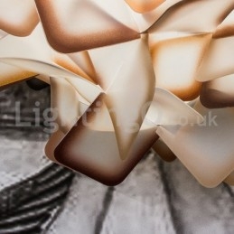 Sursă de lumină modernă Plafoniere cu comutare în trei culori