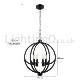 Lampă retro Ball pendant
