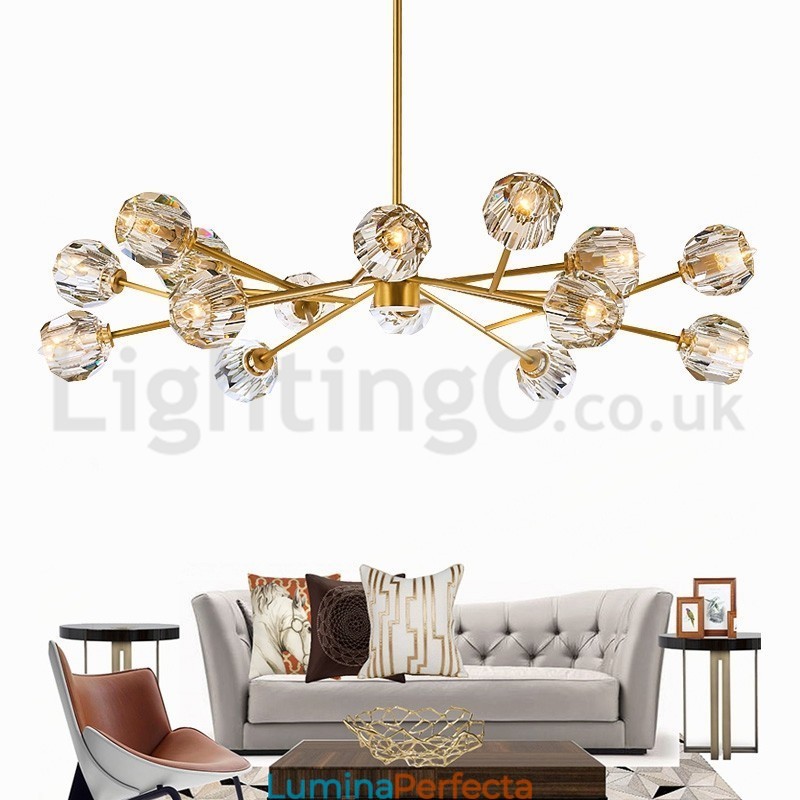 Candelabru de cristal nordic