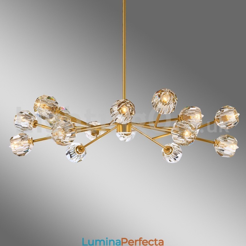 Candelabru de cristal nordic