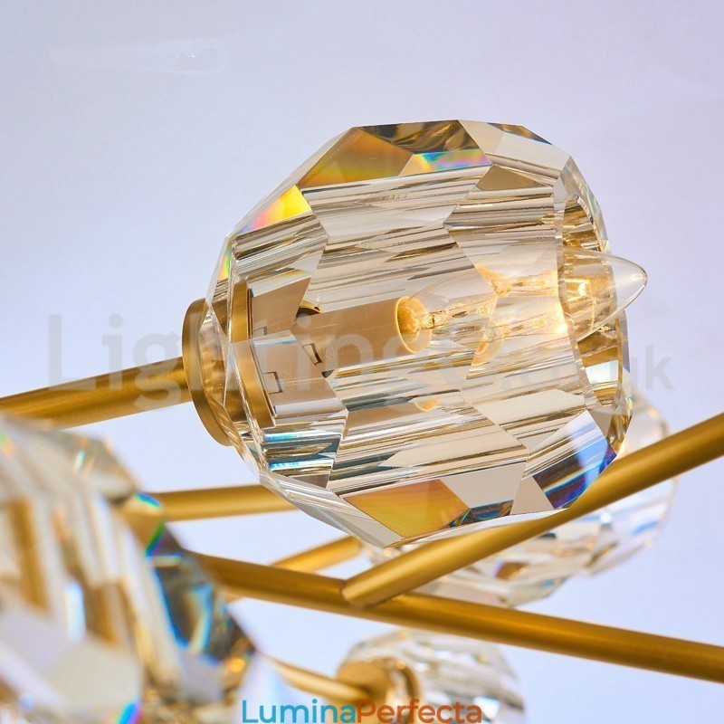 Candelabru de cristal nordic