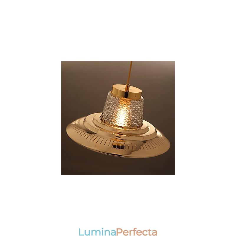 Candelabru Mini Stil Modern Contemporan Metal Pandantiv