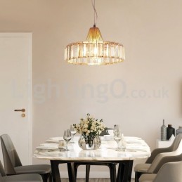 Lampă de cristal Nordic cu un singur cap