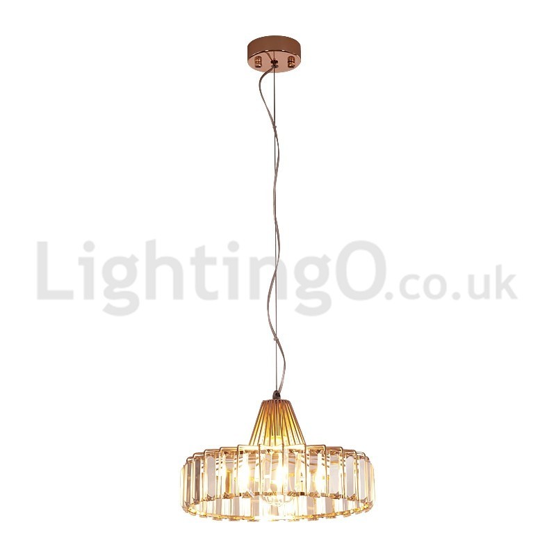 Lampă de cristal Nordic cu un singur cap