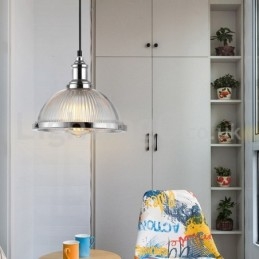Magazin de lumini suspendate industriale din inox cu un singur cap