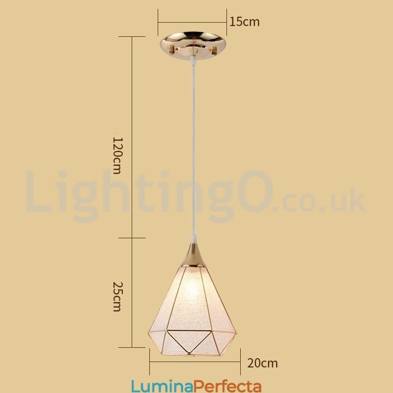 Preț redus Lampă suspendată modernă cu 1 lumină și 3 lumini