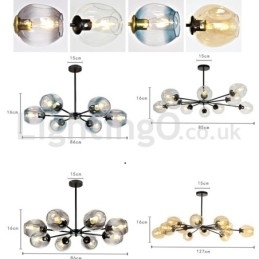 Candelabru Molecular Postmodern Nordic Candelabru Magic Bean Cafe
