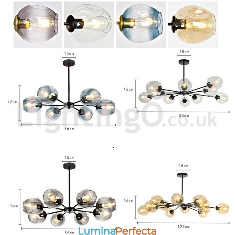 Candelabru Molecular Postmodern Nordic Candelabru Magic Bean Cafe