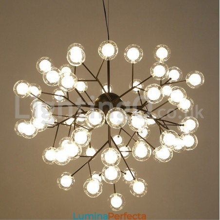 Nordic Postmodern Molecular Bubble Candelabru Candelabru de sticlă Nordic Postmodern Molecular Bubble Candelabru Candelabru de sticlă
