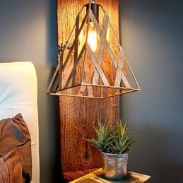 Lampă retro din fier Candelabru în stil industrial minimalist modern