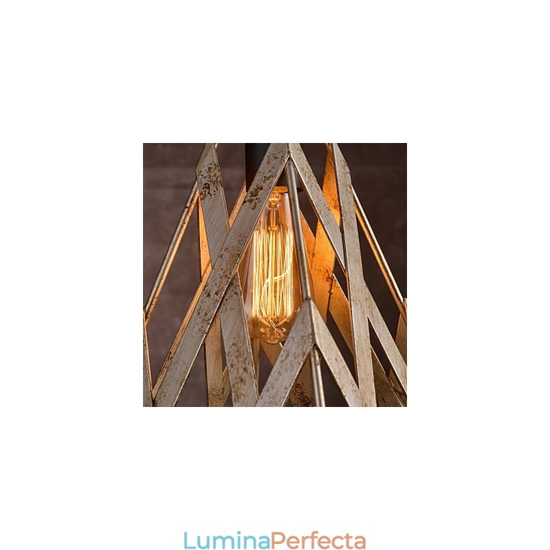 Lampă retro din fier Candelabru în stil industrial minimalist modern