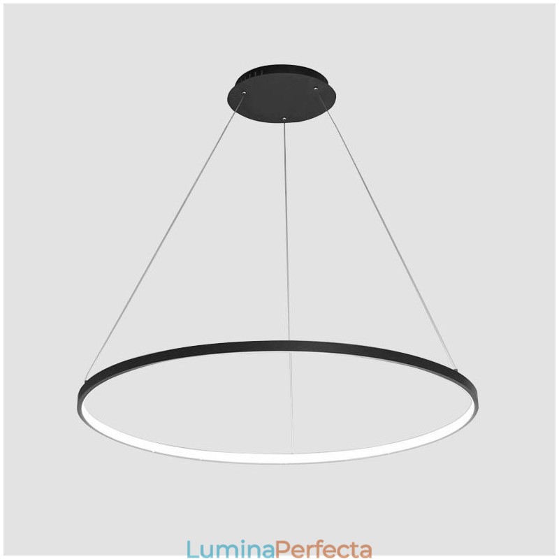 Lumină suspendată reglabilă cu diametrul de 63W și 100CM Inel cu design modern