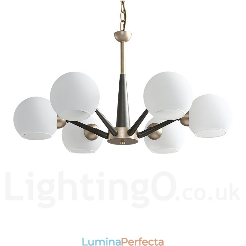 Candelabru rustic retro vintage cu fasole magică cu nuanțe de sticlă multicolore