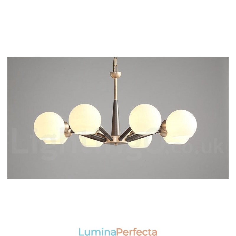 Candelabru rustic retro vintage cu fasole magică cu nuanțe de sticlă multicolore