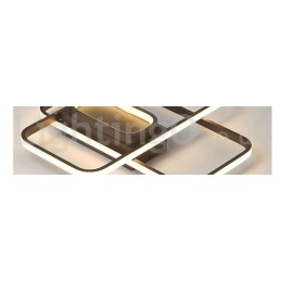 Plafoniera modernă, contemporană, cu pictură din aluminiu, Lumină încastrabilă, cu dimmer cu telecomandă, poate fi folosită și ca lampă de perete