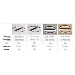 Plafoniera rotundă, modernă, contemporană, din aluminiu, cu montare încastrabilă, cu dimmer cu telecomandă, poate fi folosită și ca lampă de perete