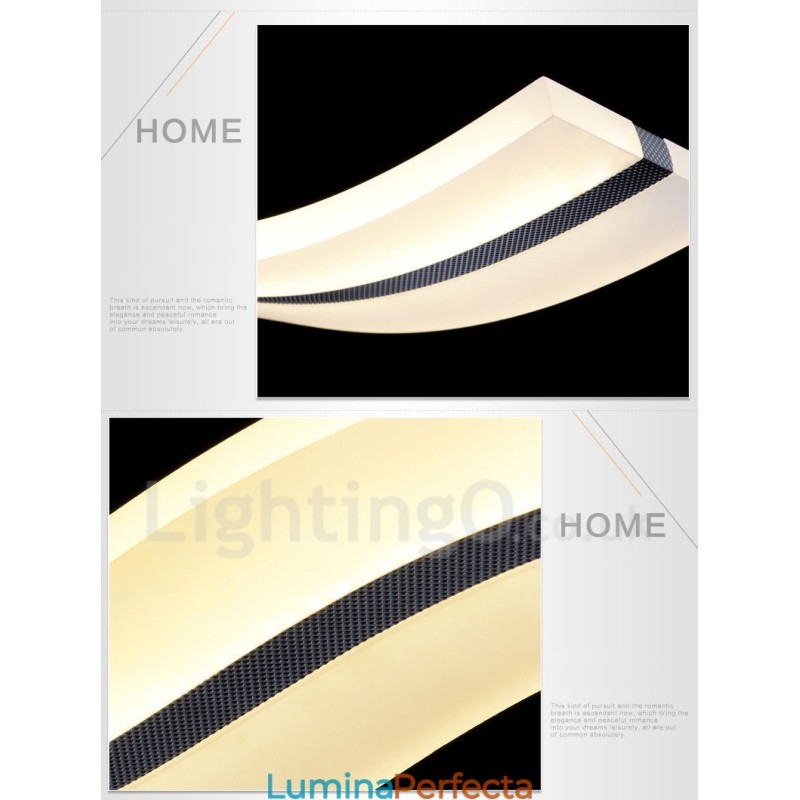 Lampă suspendată liniară reglabilă cu telecomandă Design modern