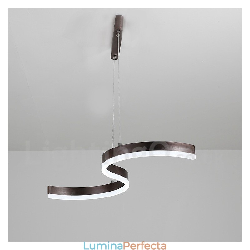 Lampă suspendată liniară reglabilă cu telecomandă Design modern